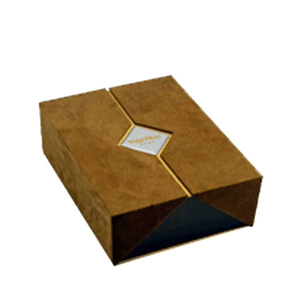 linen golden box