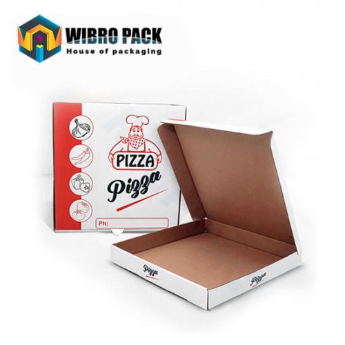 Custom Printed Pizza Boxes - Wibropack